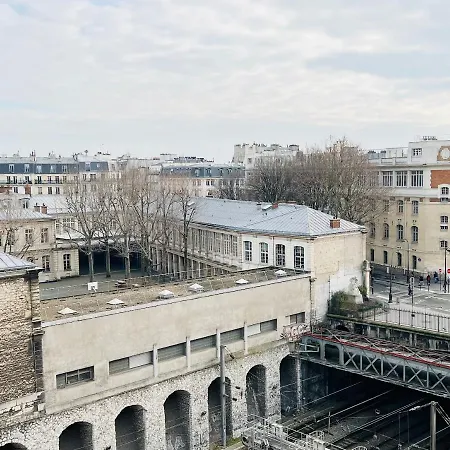 Charmant Appartement Entre Montmartre Et Canal Saint Martin-Gare Du Nord Parijs Buitenkant foto